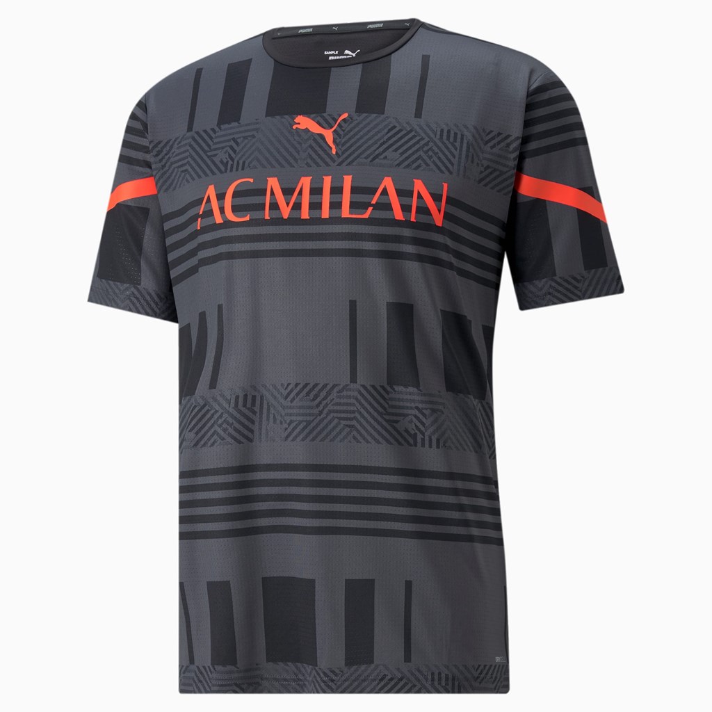 Puma ACM Prematch Jersey Herre Svarte Rød | 805BKJAOQ