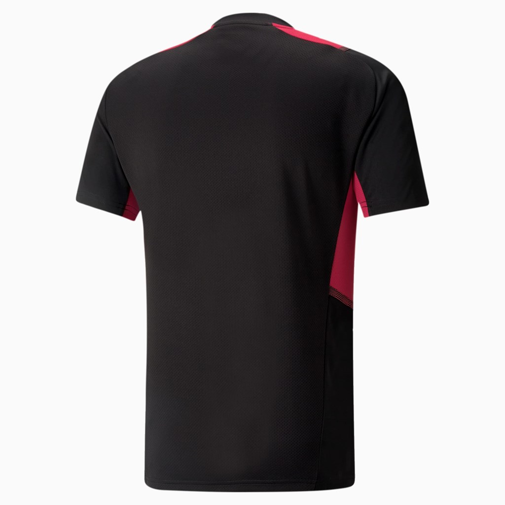 Puma AC Milan Trenings Jersey Herre Svarte Rød | 194YOTPRU