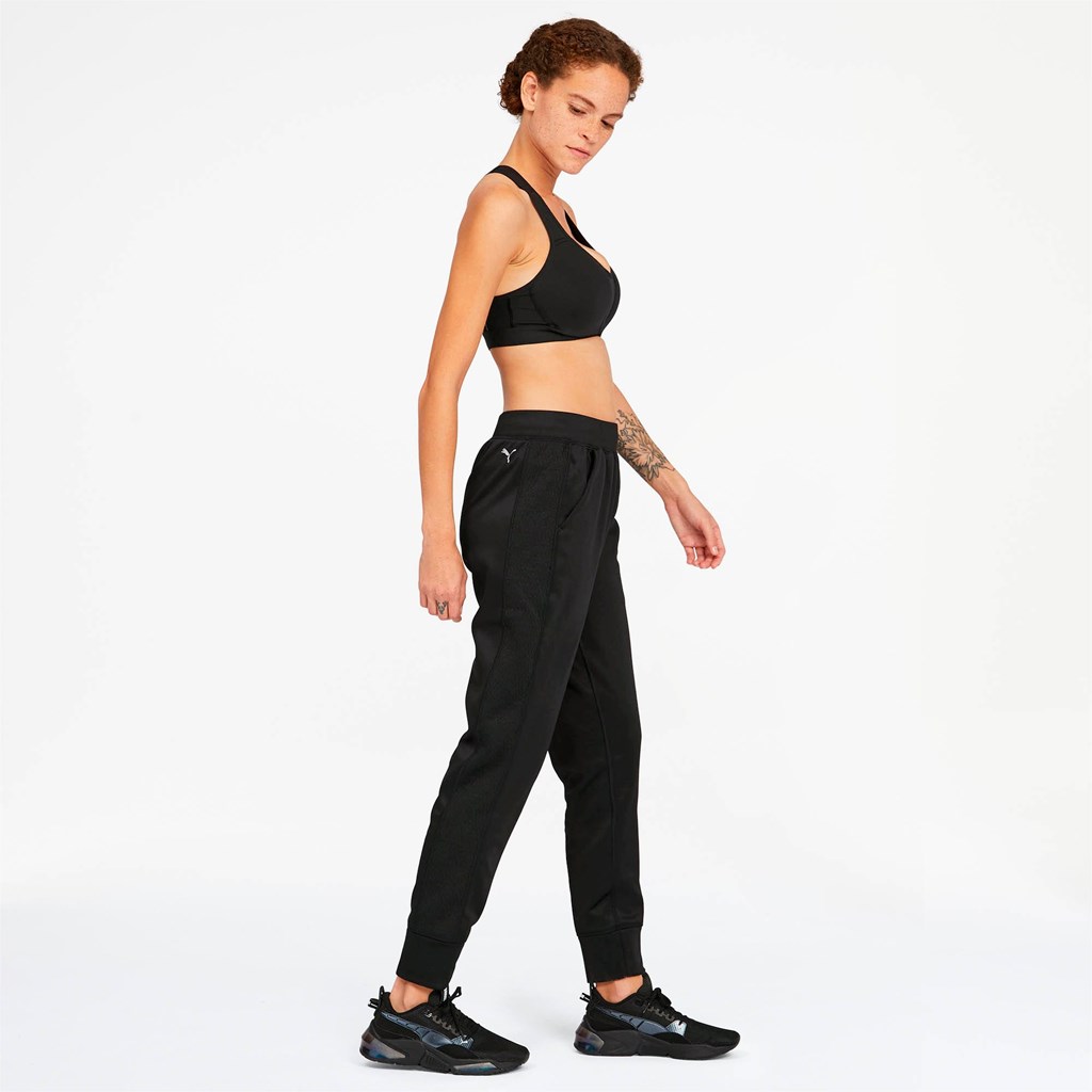 Puma After Glow Sweatpants Dame Svarte | YO5673081