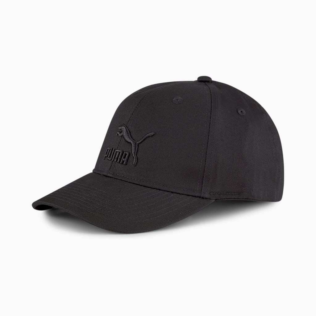 Puma Archive Logo Baseball Hatt Dame Svarte Svarte | 590OELYVP