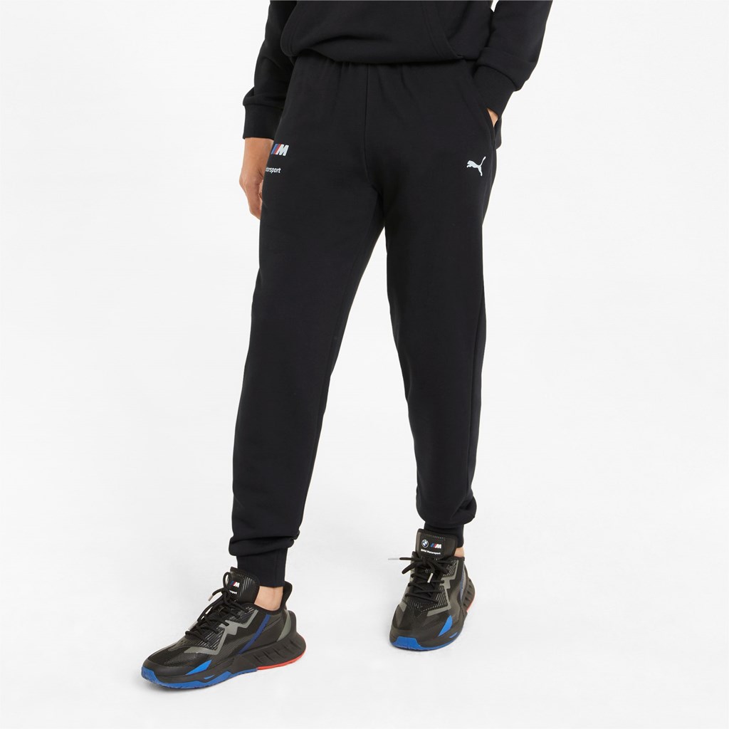 Puma BMW M Motorsport Essentials Sweatpants Herre Svarte | GP4983720