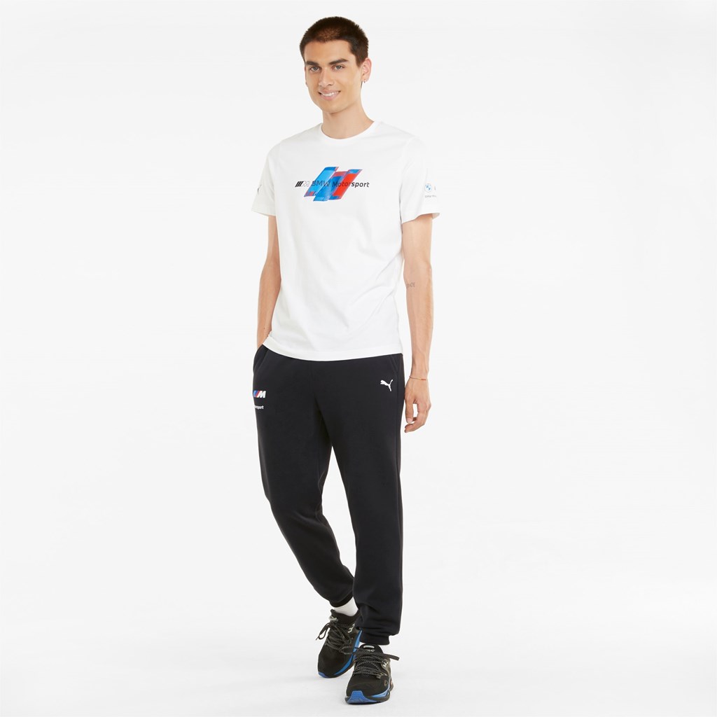 Puma BMW M Motorsport Essentials Sweatpants Herre Svarte | TO5812439