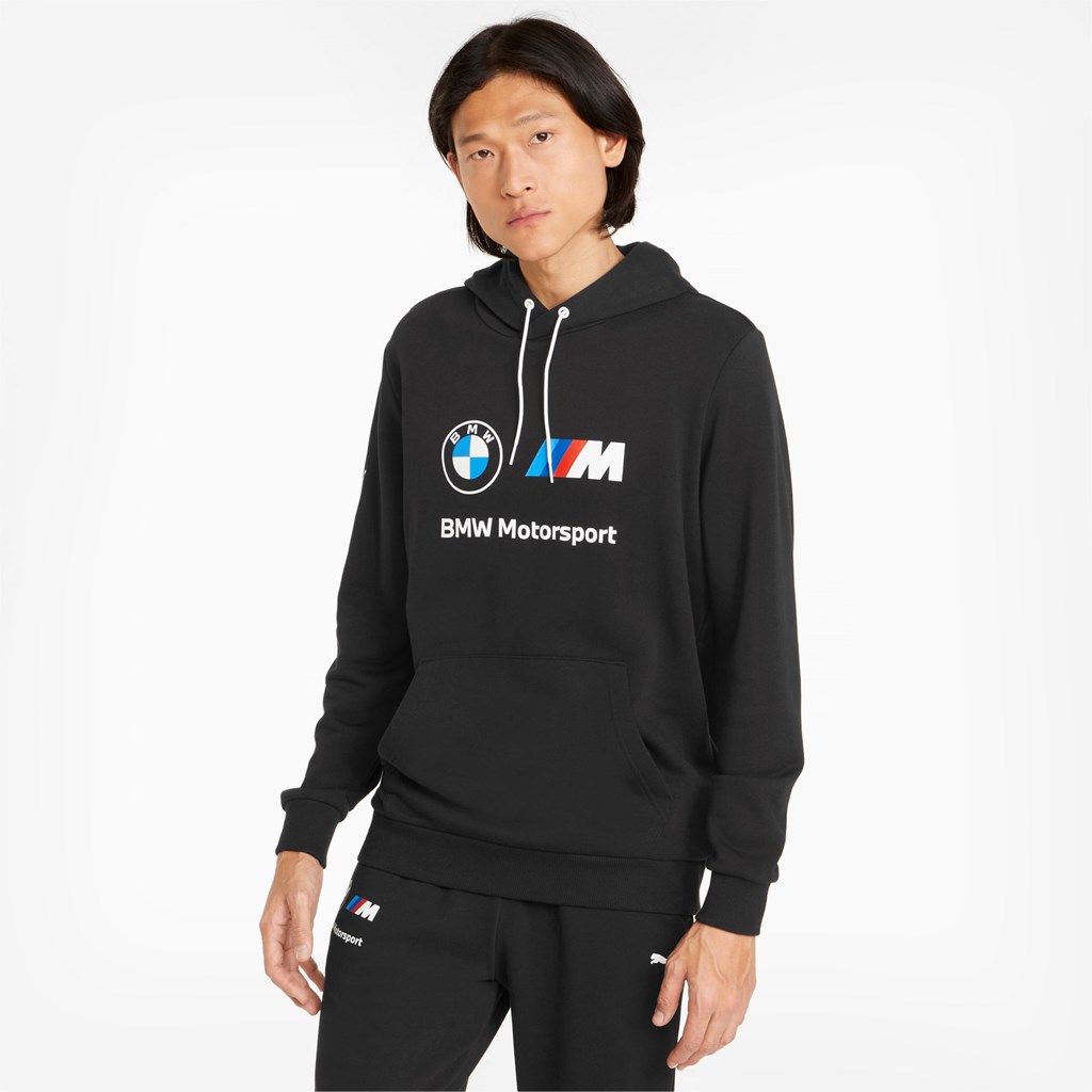 Puma BMW M Motorsport Essentials Trenings Hettegensere Herre Svarte | 543YTSXLF