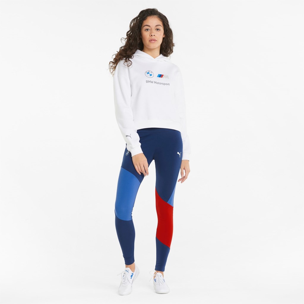 Puma BMW M Motorsport Statement Leggings Dame Blå | 521JQCUFA