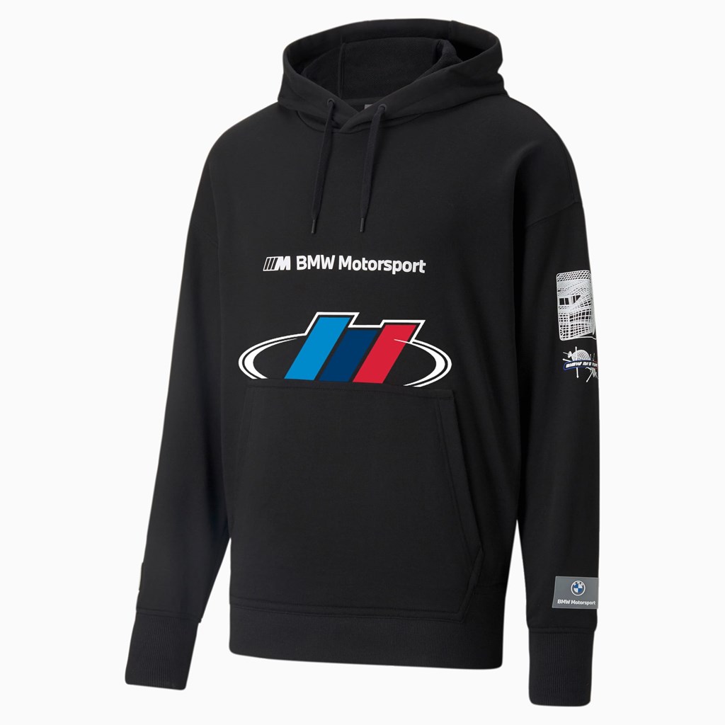 Puma BMW M Motorsport Street Hettegensere Herre Svarte | 608MJHWGE