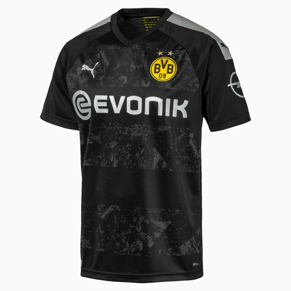 Puma BVB Away Replica Jersey Herre Svarte | 584NQXETZ