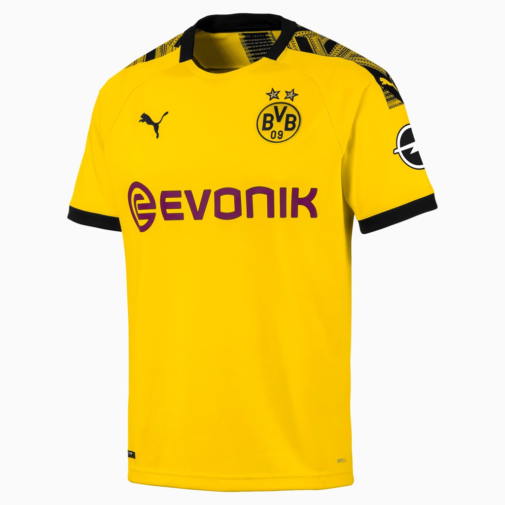 Puma BVB Home Replica Jersey Herre Gul Svarte | 732AOKRNW