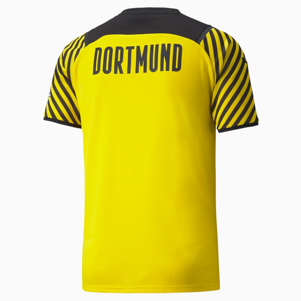 Puma BVB Home Replica Jersey Herre Gul Svarte | 916WPTMVN