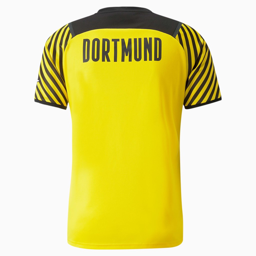 Puma BVB Home Replica Jersey Herre Gul Svarte | 916WPTMVN