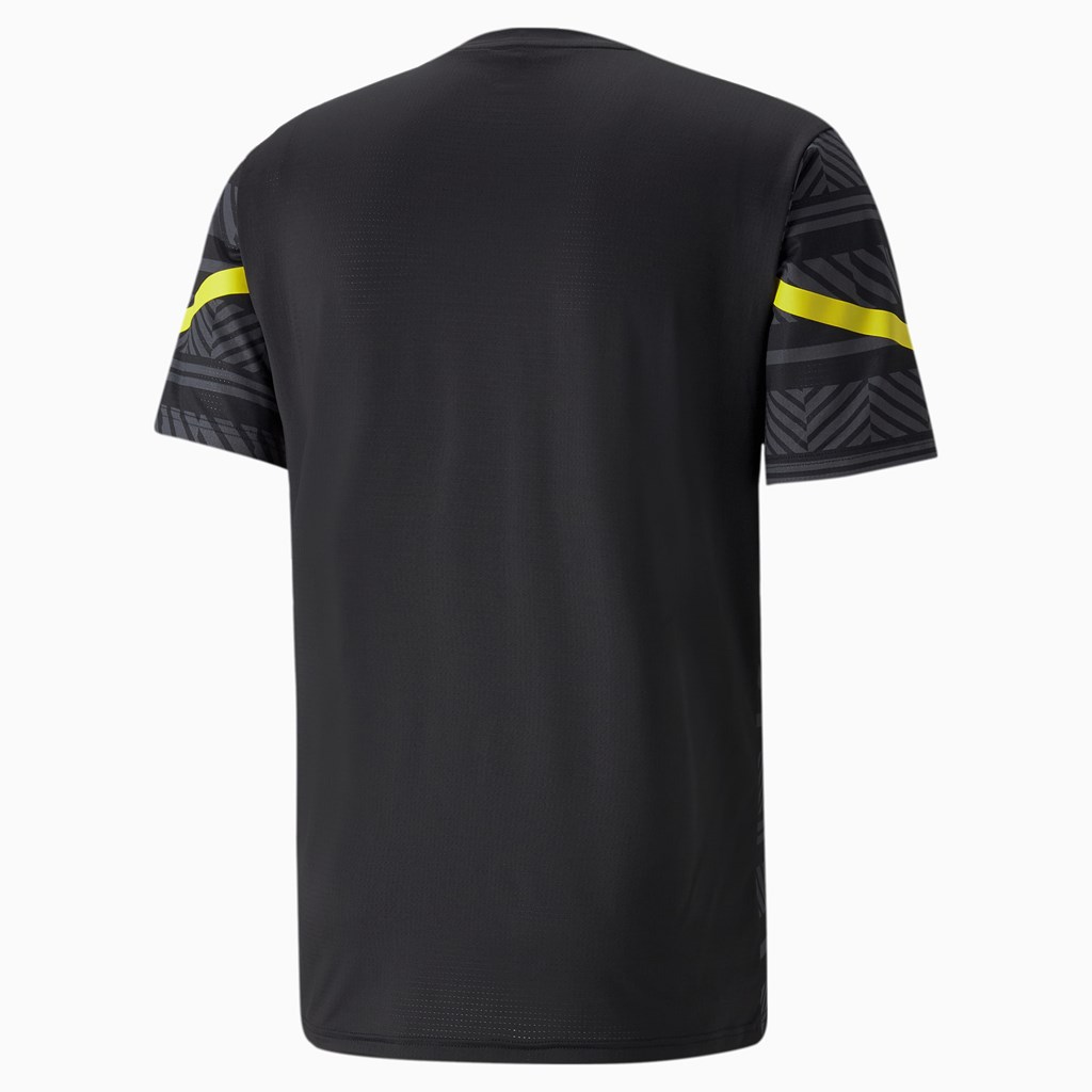 Puma BVB Prematch Jersey Herre Svarte Gul | 819RBCWJS