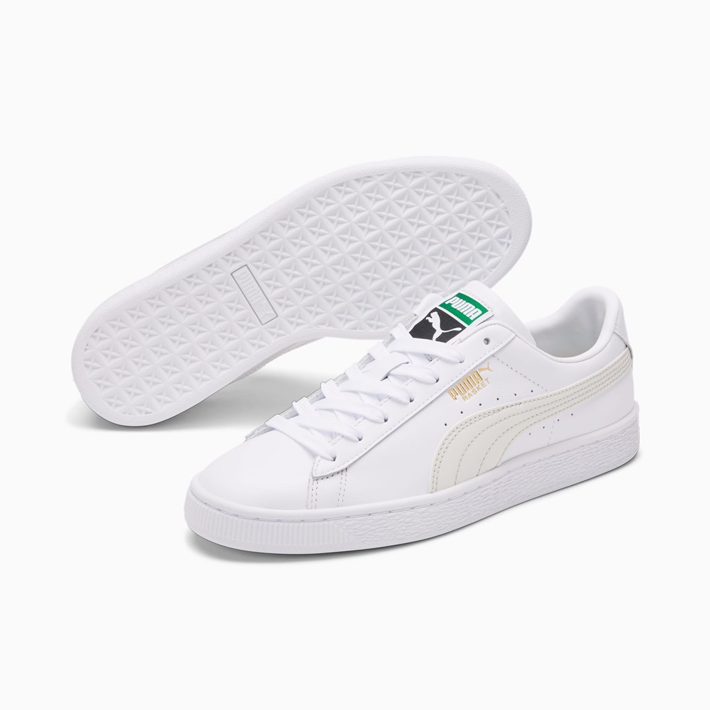 Puma Basket Classic XXI Joggesko Dame Hvite | CO3496052