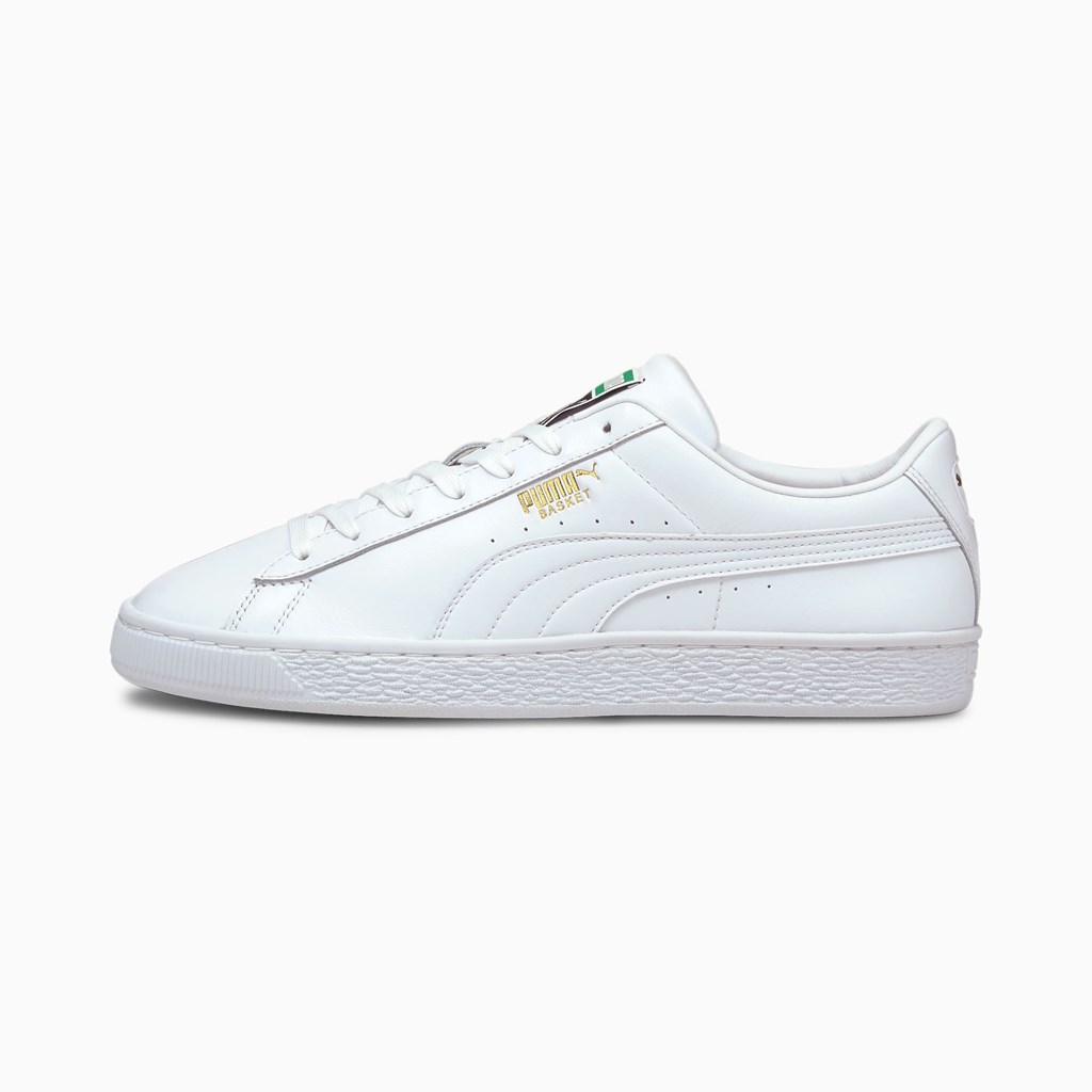 Puma Basket Classic XXI Joggesko Herre Hvite Hvite | LD1497826