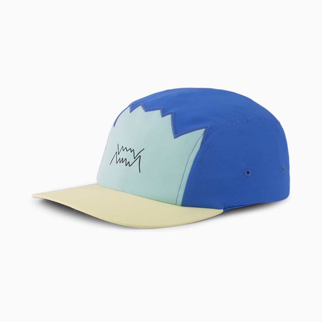 Puma Basketball Five-Panel Hatt Herre Bluemazing | 041AKNBDI