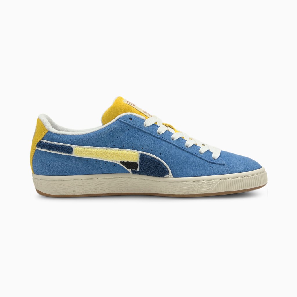 Puma Black Fives Suede Classic JR Joggesko Gutt Star Sapphire | IL6078931