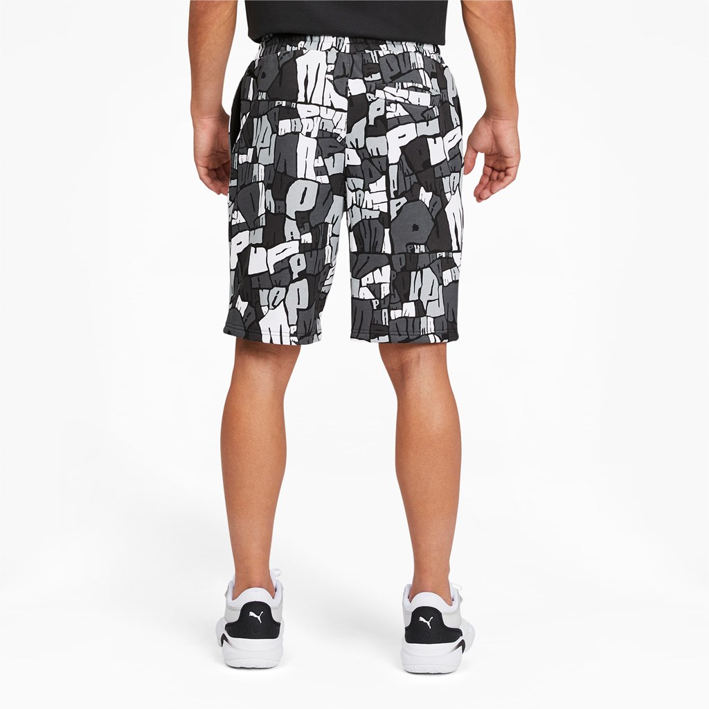 Puma Booster Basketball Shorts Herre Svarte | FM7325109