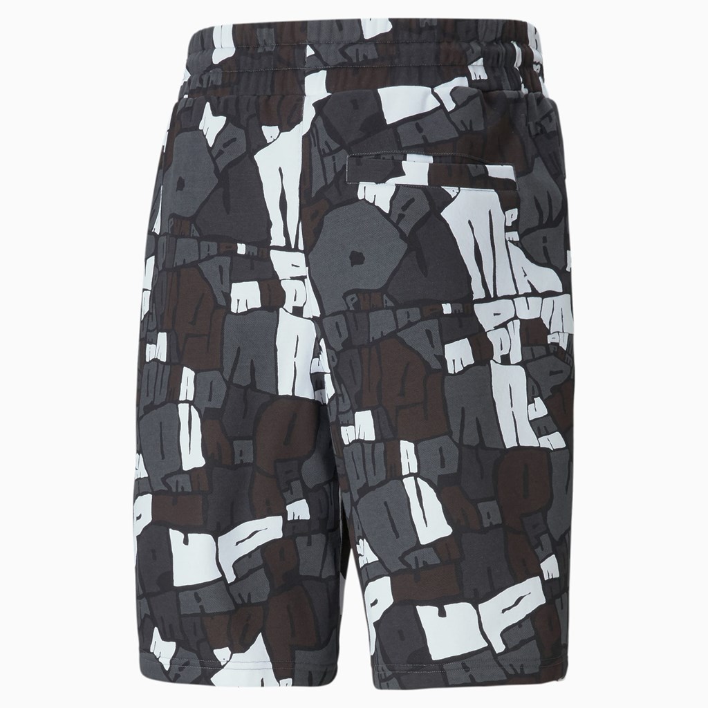 Puma Booster Basketball Shorts Herre Svarte | FM7325109