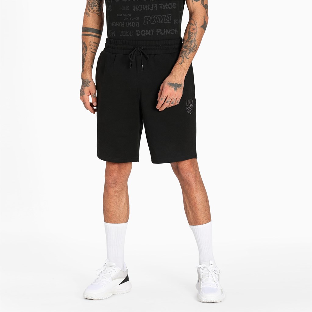 Puma Booster Basketball Shorts Herre Svarte | XF4567208