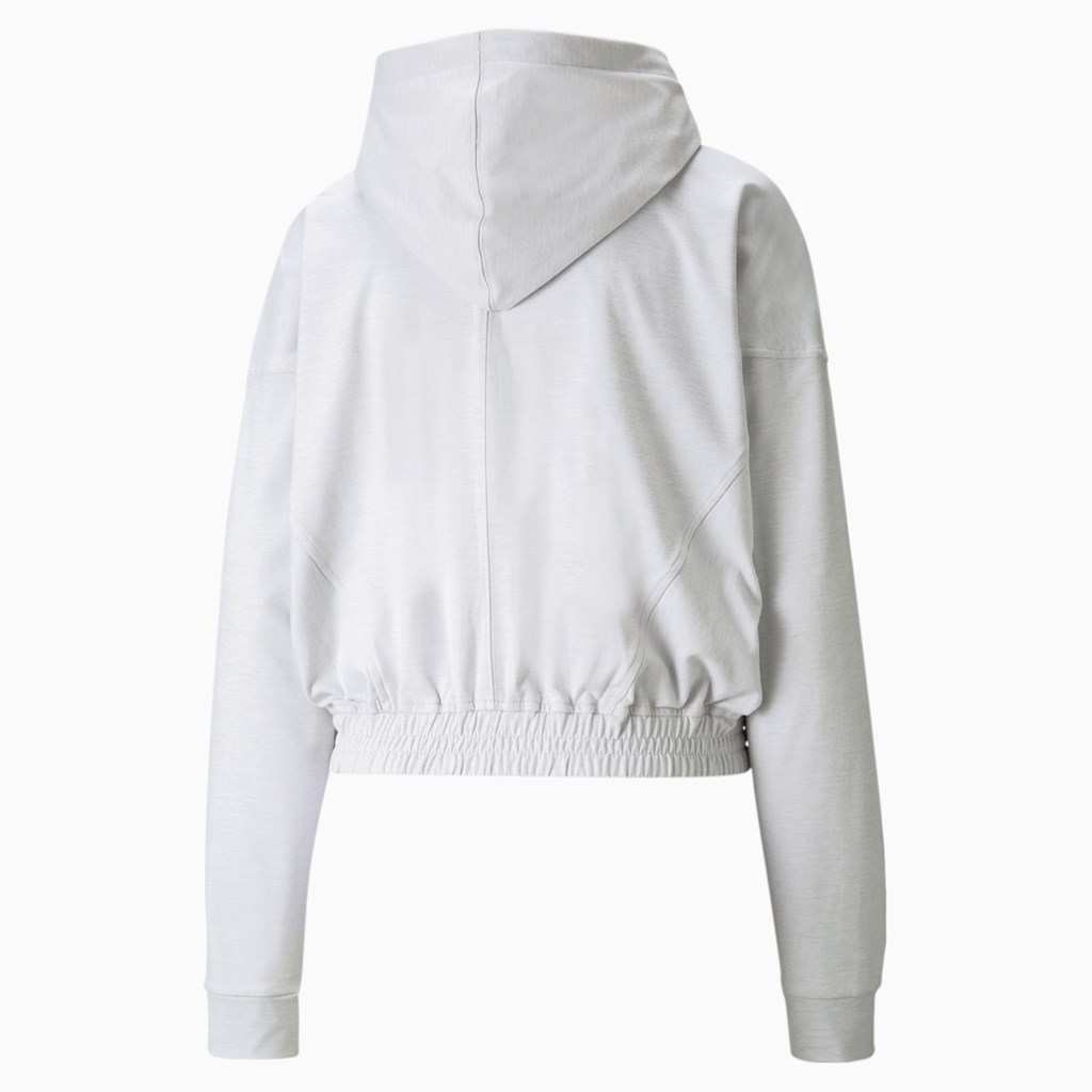 Puma CLOUDSPUN Full-Zip Trenings Hettegensere Dame Nimbus Cloud Heather | 078VKDUEJ