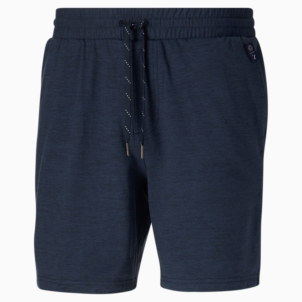 Puma CLOUDSPUN GRYLBL Golf Shorts Herre Marineblå | IR4183759