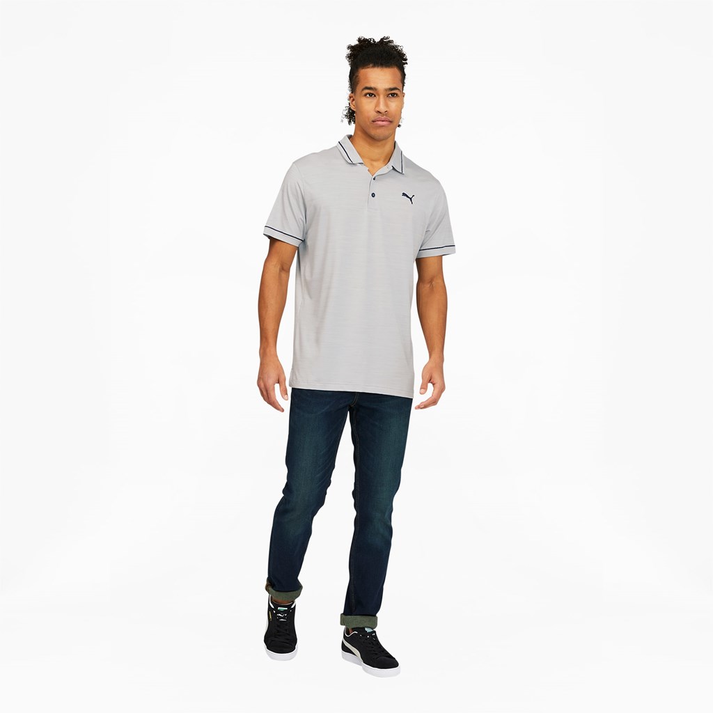 Puma CLOUDSPUN Monarch Golf Polo T Skjorte Herre Marineblå | 251VQREAC