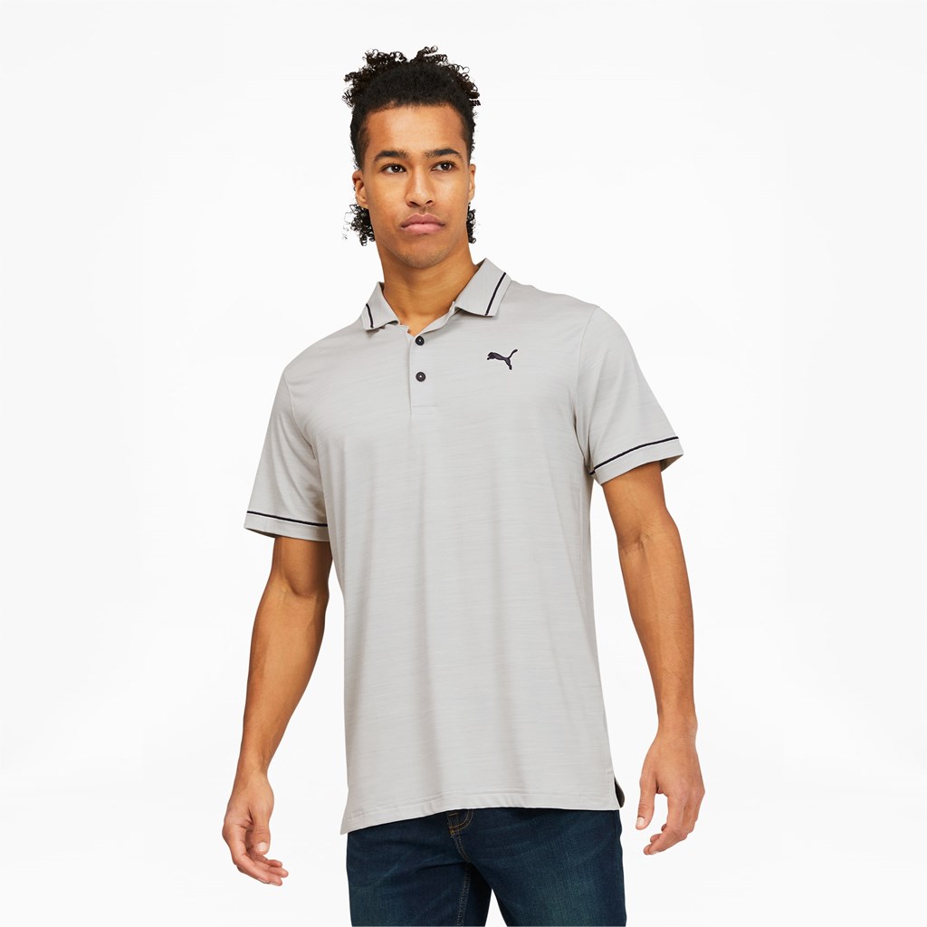 Puma CLOUDSPUN Monarch Golf Polo T Skjorte Herre Marineblå | 251VQREAC