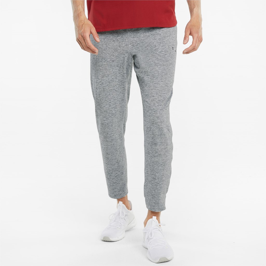 Puma CLOUDSPUN Trenings Bukse Herre Medium Gray Heather | 043IYJSFL