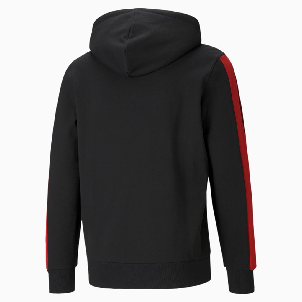 Puma CLSX French Terry Full-Zip Hettegensere Herre Svarte | 032LTMGJA