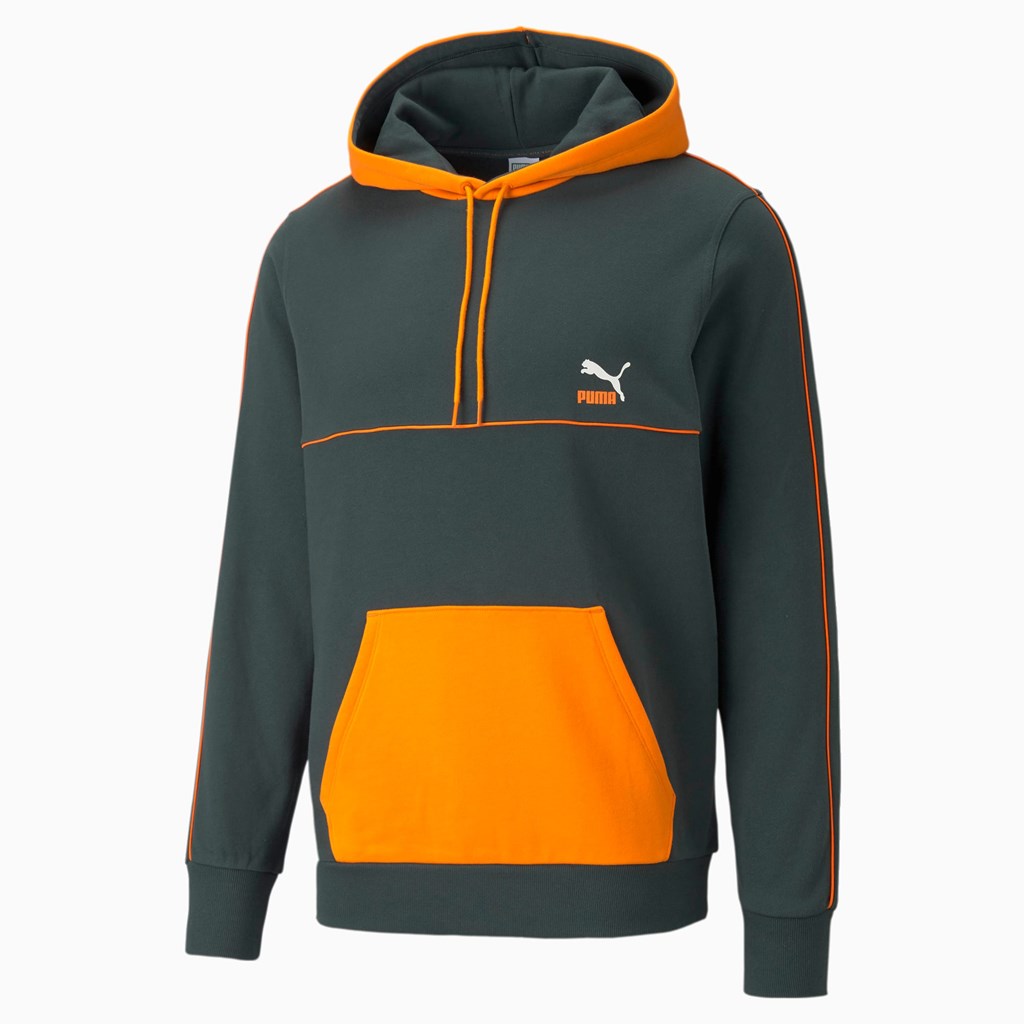 Puma CLSX Piped Regular Hettegensere Herre Grønn | 859ZAISQP