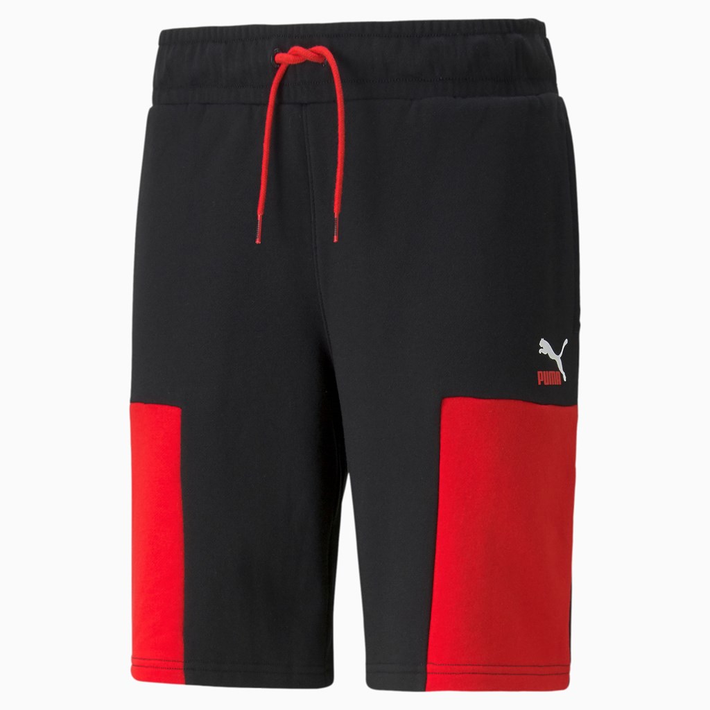 Puma CLSX Shorts Herre Svarte | JI5260473