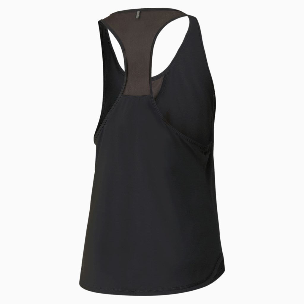 Puma COOLADAPT Jogge Tank Top Tank Tops Dame Svarte | JI2183065