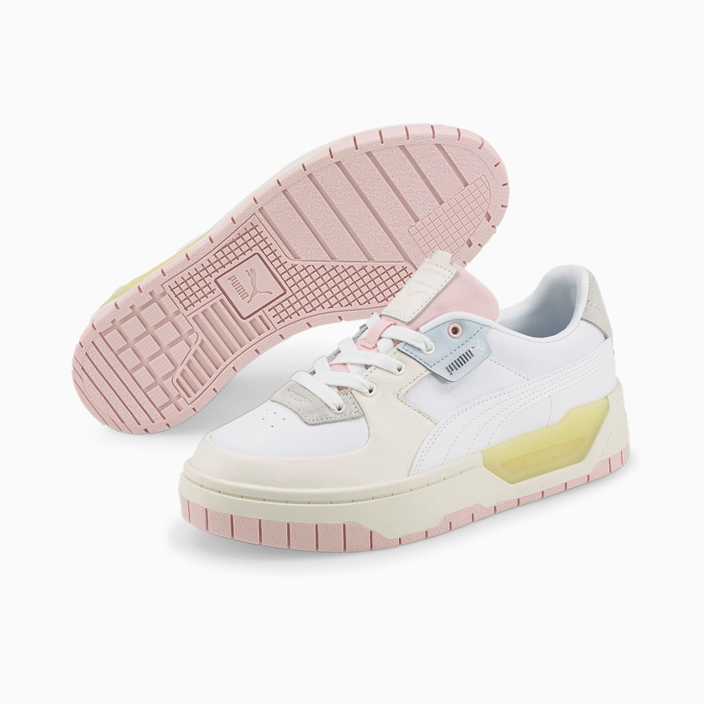 Puma Cali Dream Joggesko Dame Hvite Rosa | GD6531078