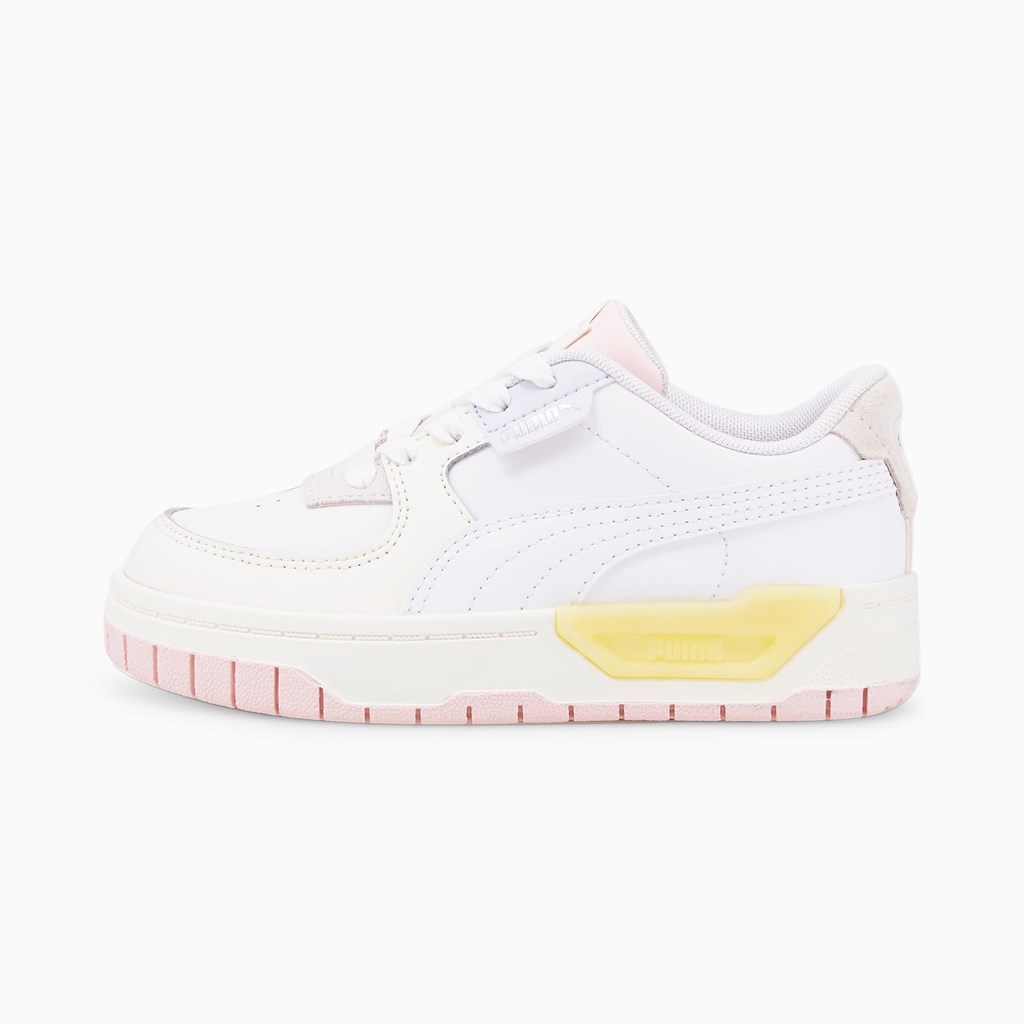 Puma Cali Dream Little Joggesko Jente Hvite Rosa | US2913456