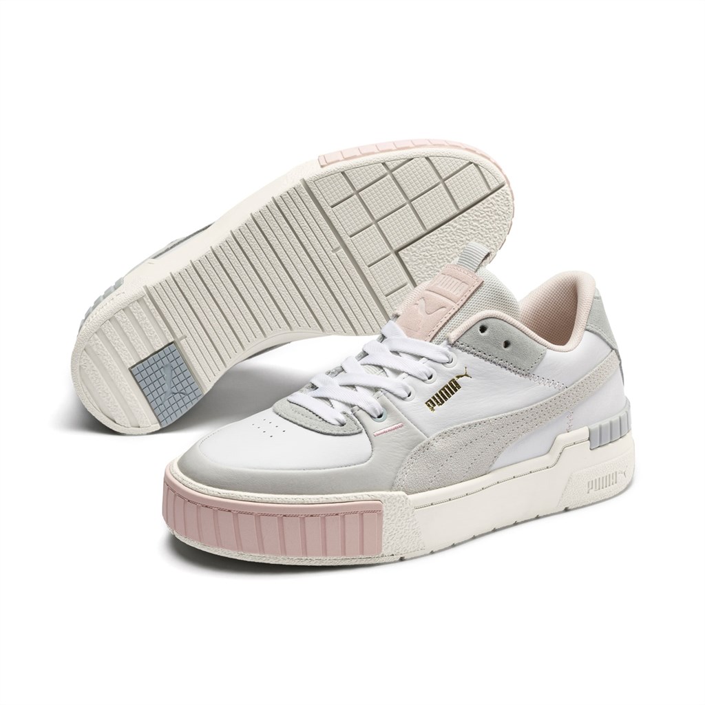 Puma Cali Sports Mix Joggesko Dame Hvite | IL2975043