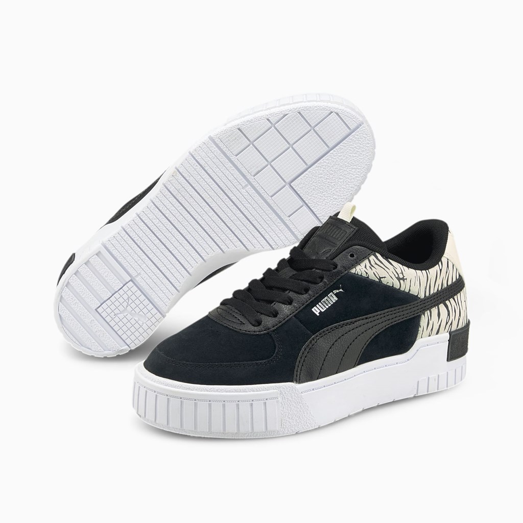 Puma Cali Sports Roar Jr Basketsko Jente Svarte Svarte | 745VRBSKO