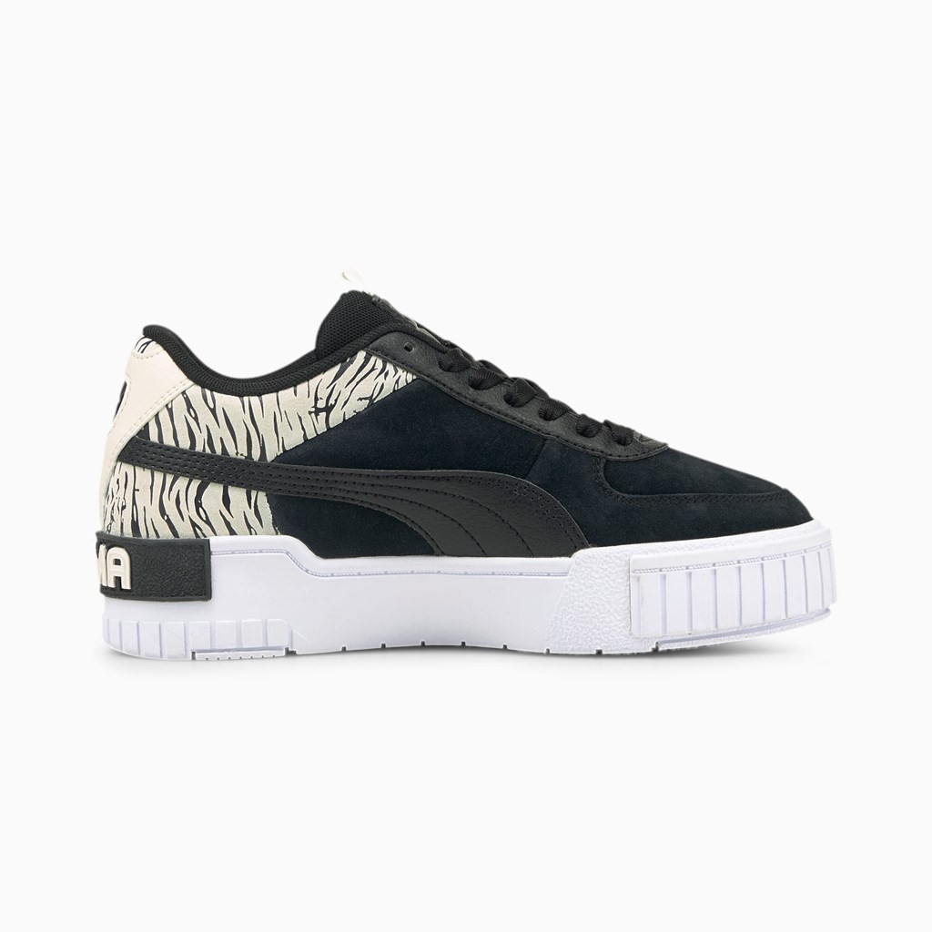 Puma Cali Sports Roar Jr Basketsko Jente Svarte Svarte | 745VRBSKO