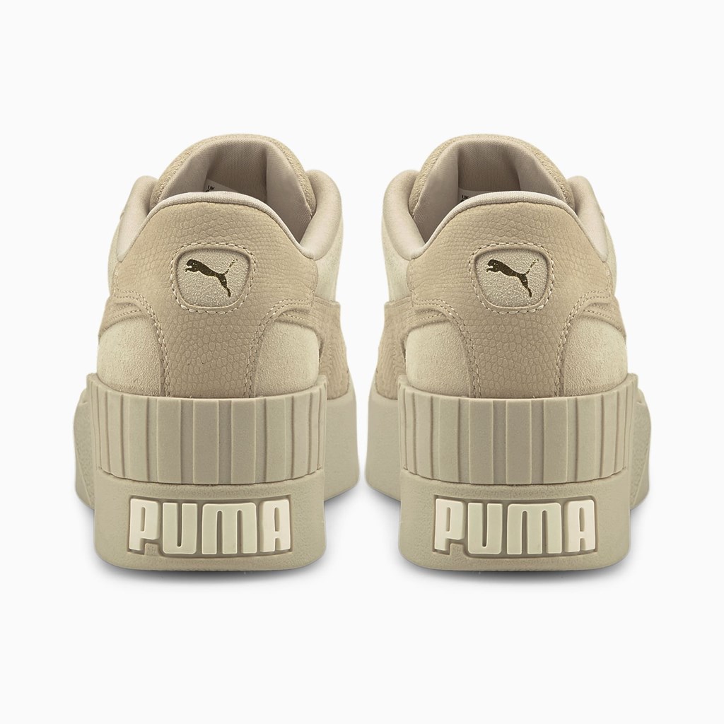 Puma Cali Wedge Tonal Joggesko Dame Gull | AD6290315