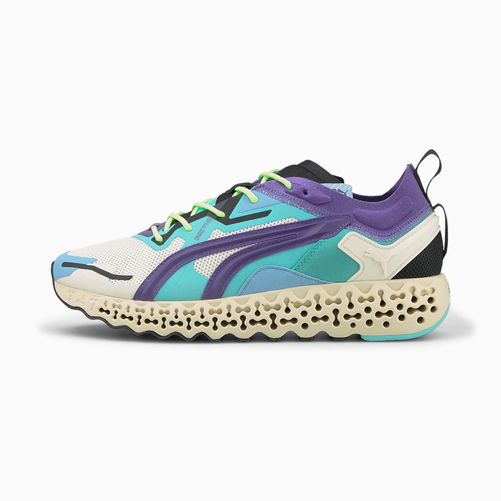 Puma Calibrate Restored Metric Joggesko Herre Ivory Glow / Prism Violet | BV0613742