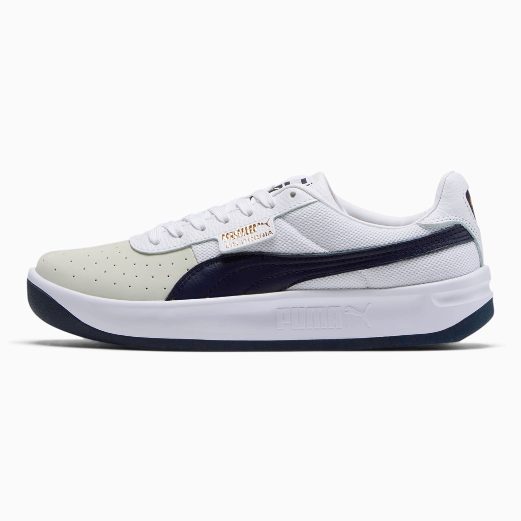 Puma California Vanlige Joggesko Herre Hvite Hvite | NG7986025