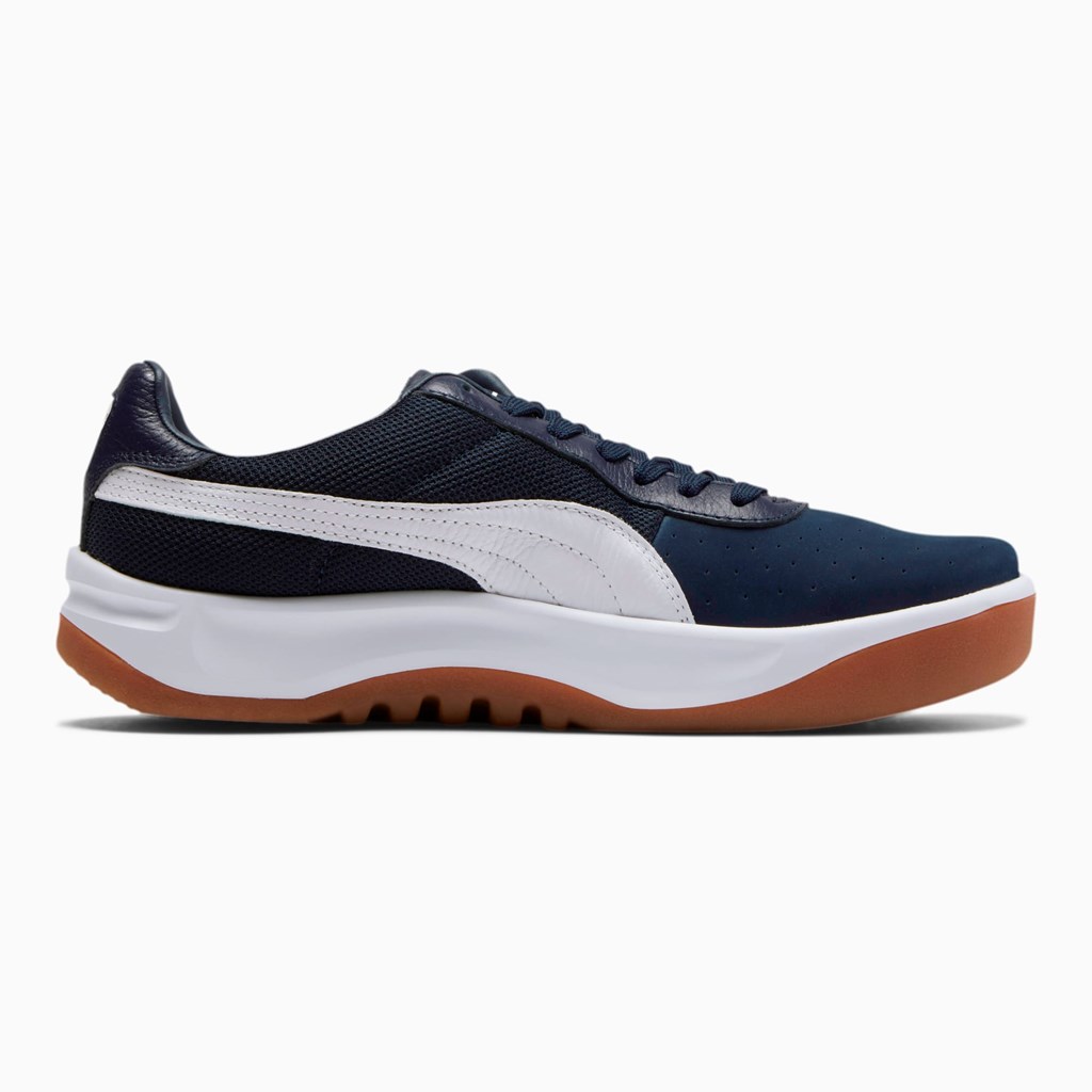 Puma California Vanlige Joggesko Herre Hvite Gull | OT9317462