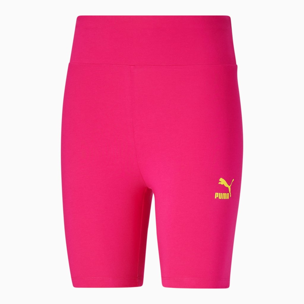 Puma Classics Bike Shorts Dame Lilla | TA8064752