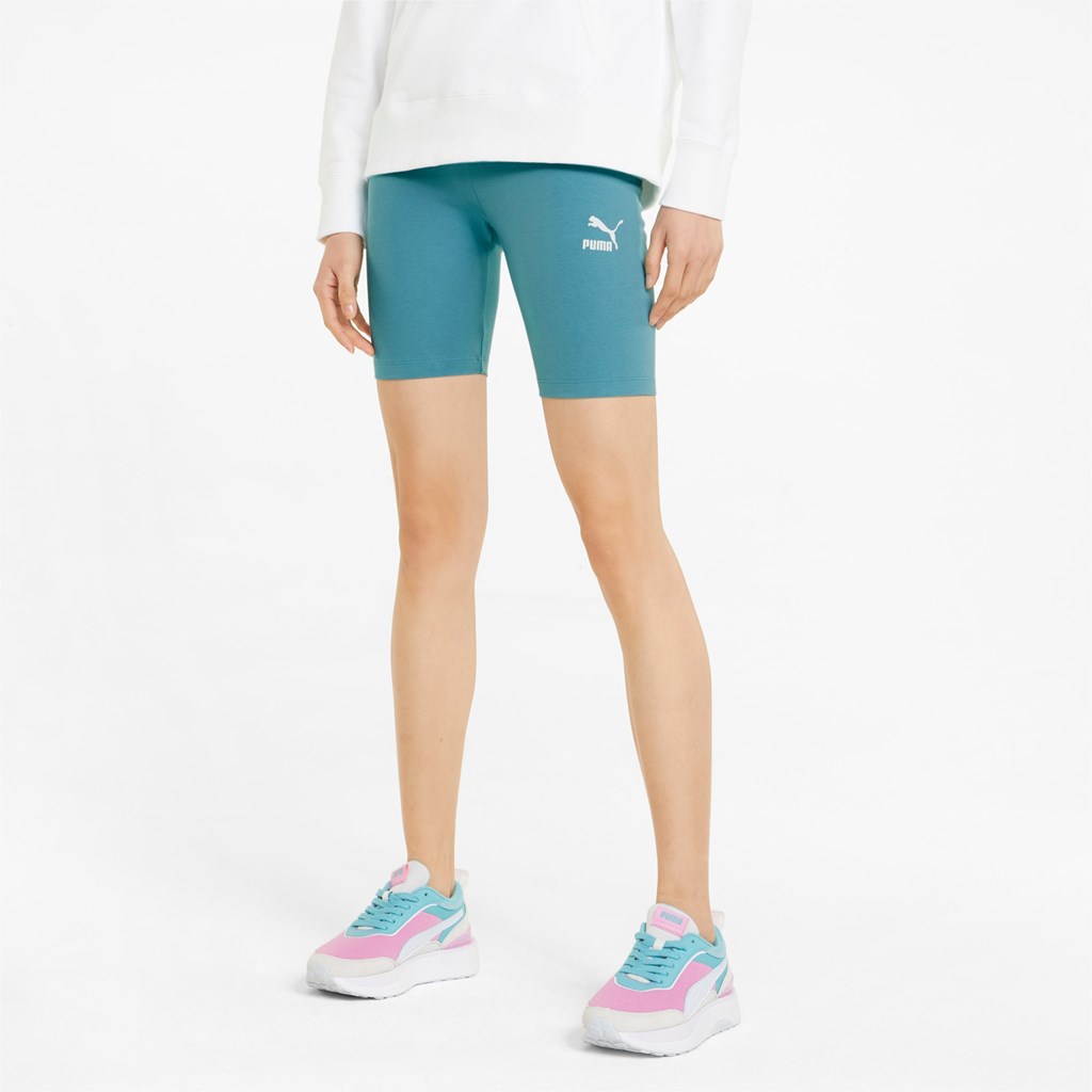 Puma Classics Bike Shorts Dame Porcelain | RF3456012