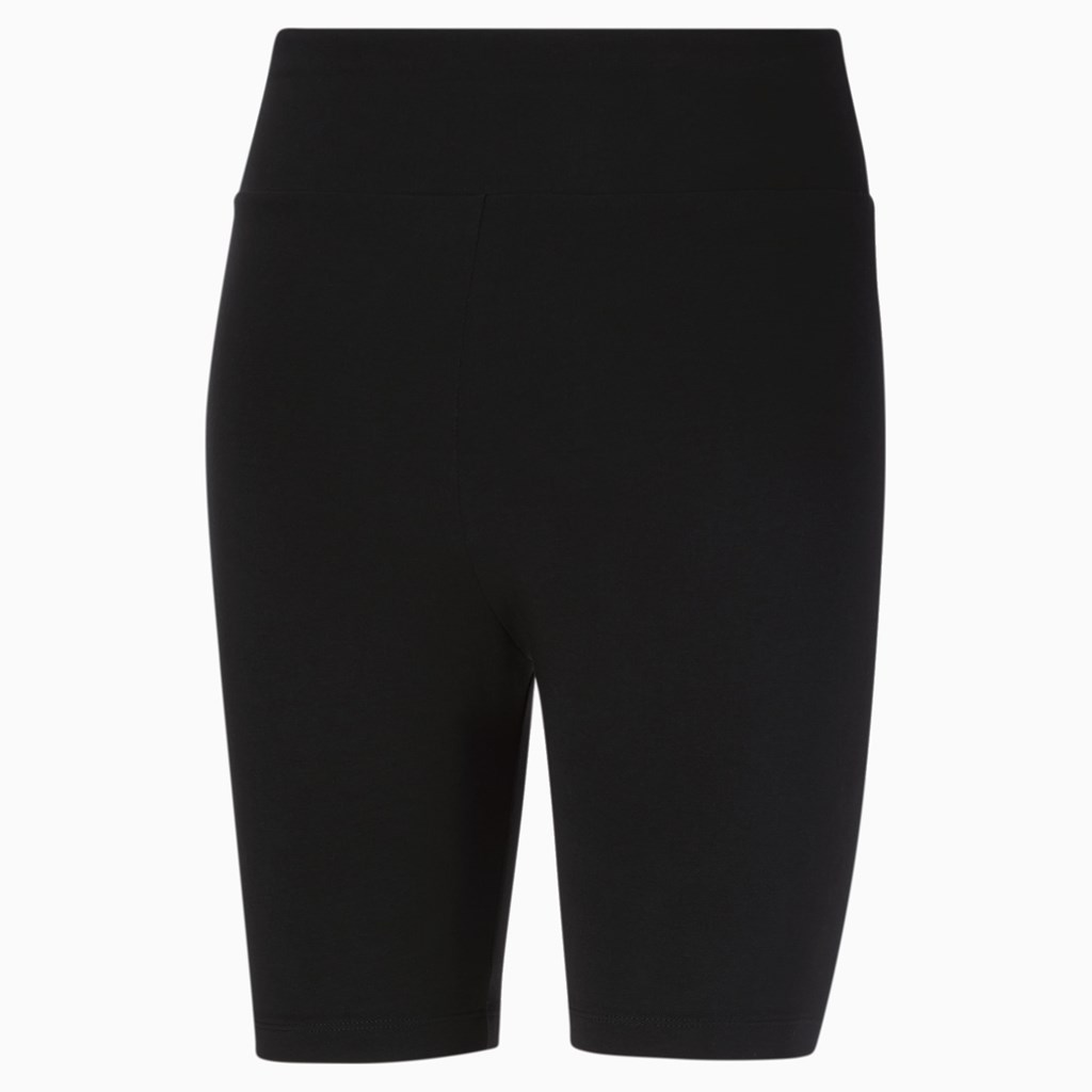 Puma Classics Bike Shorts Dame Svarte | FI7091234