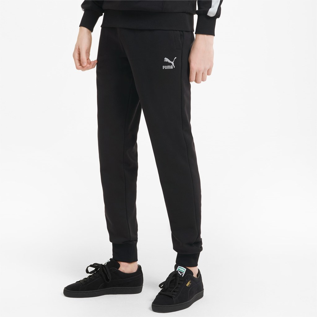 Puma Classics Cuffed Sweatpants Herre Svarte | ME2076348