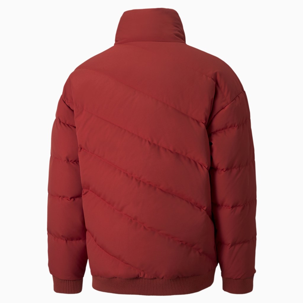 Puma Classics Down Bomber Jakke Herre Rød | 904BMUFJR