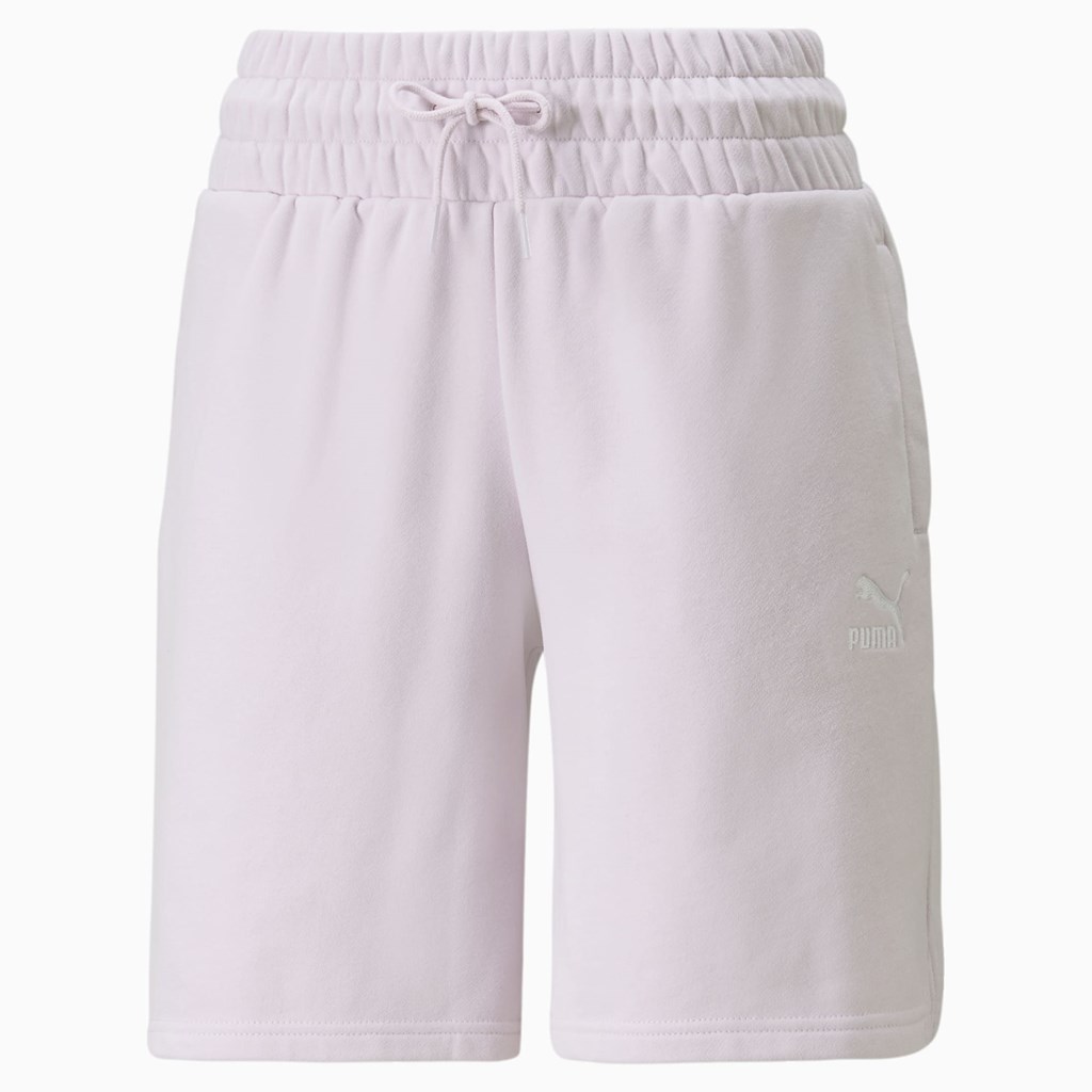 Puma Classics High-Liv Shorts Dame Lavendel | OB6910345