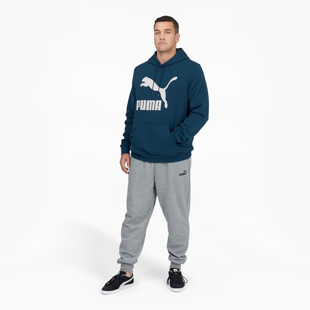 Puma Classics Logo FL BT Hettegensere Herre Blå | 469UECKZL