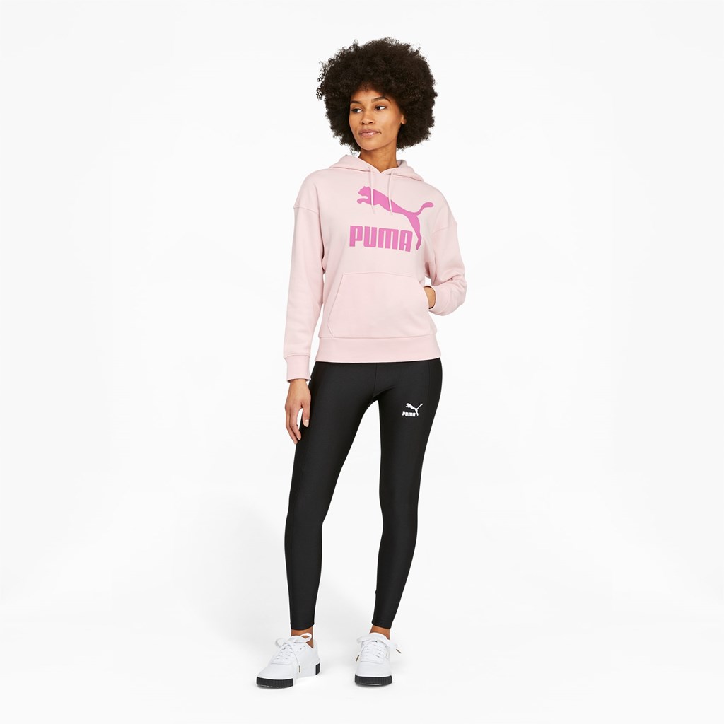 Puma Classics Logo Hettegensere Dame Rosa | 976GANBKS