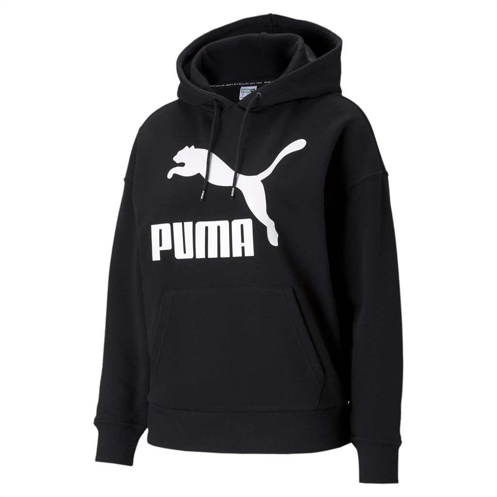 Puma Classics Logo Hettegensere Dame Svarte | 341GMIRUY