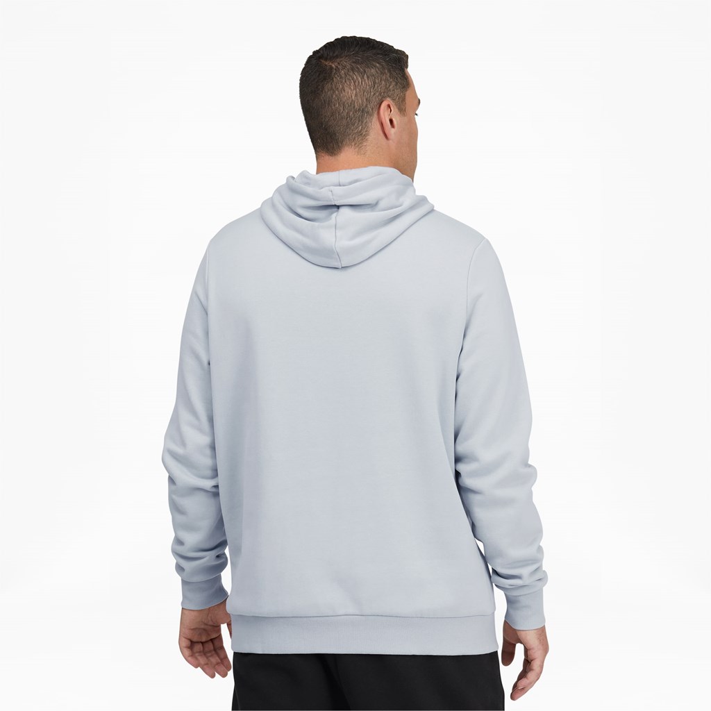 Puma Classics Logo Hoodie FL BT Hettegensere Herre Blå | 487GNTACZ