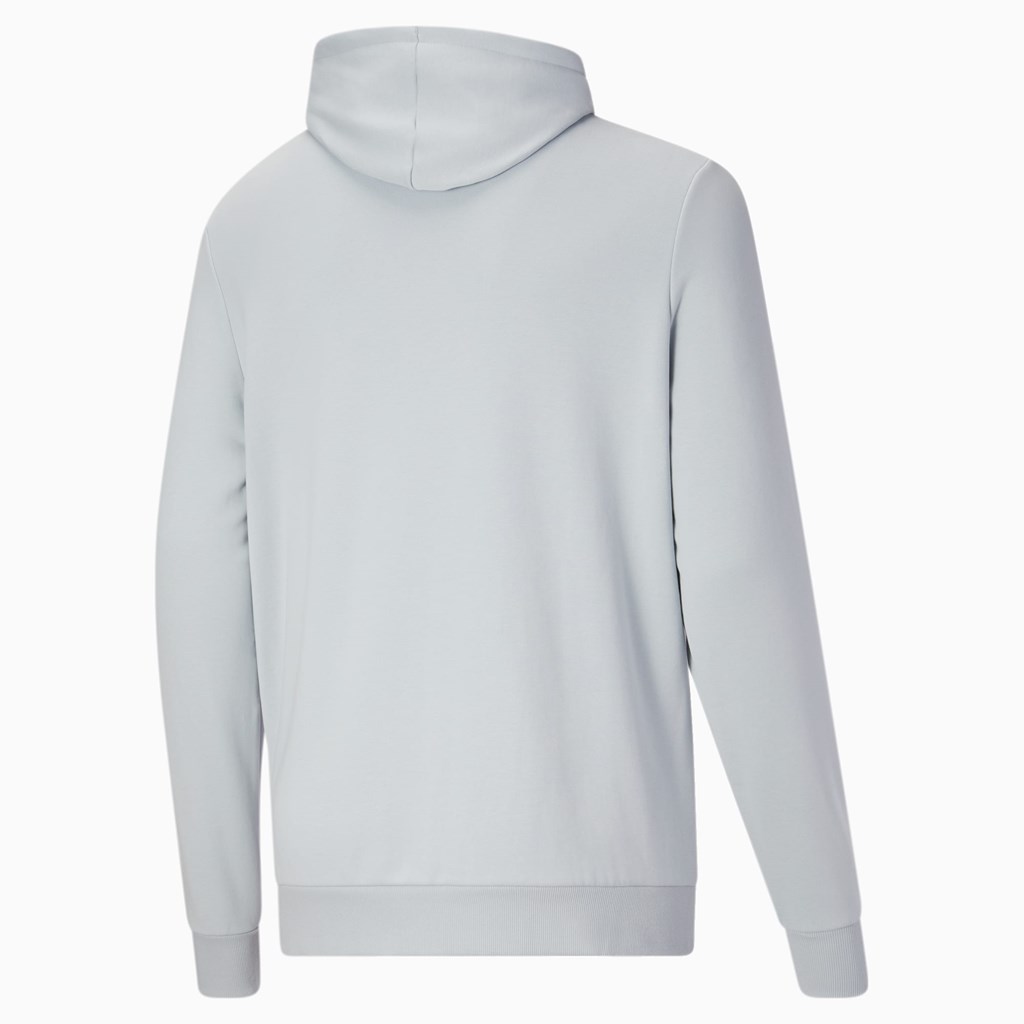 Puma Classics Logo Hoodie FL BT Hettegensere Herre Blå | 487GNTACZ